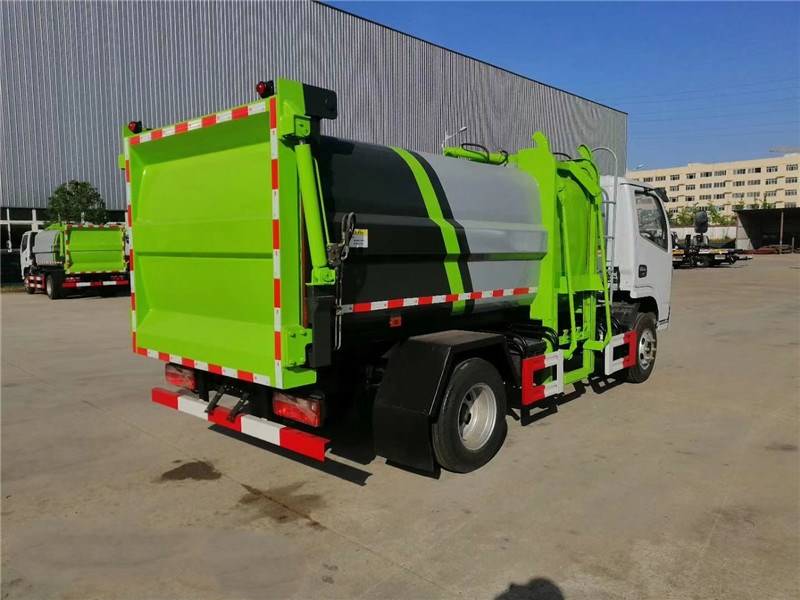 國(guó)六8方側(cè)裝壓縮垃圾車