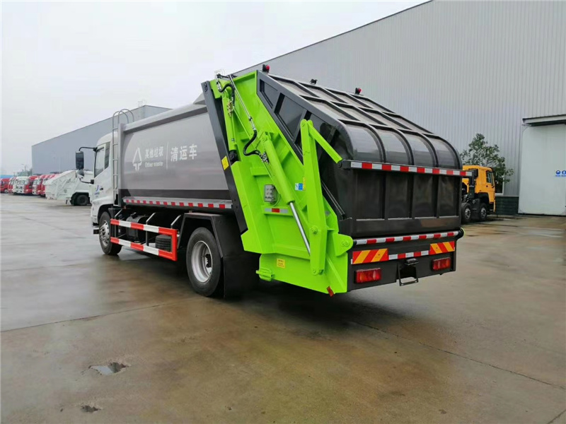 東風天錦12方14方壓縮式垃圾車