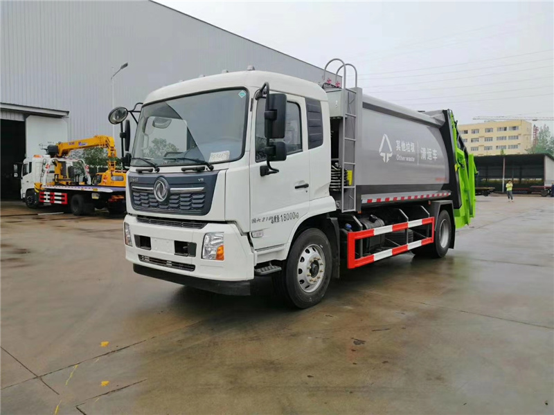 東風天錦12方14方壓縮式垃圾車